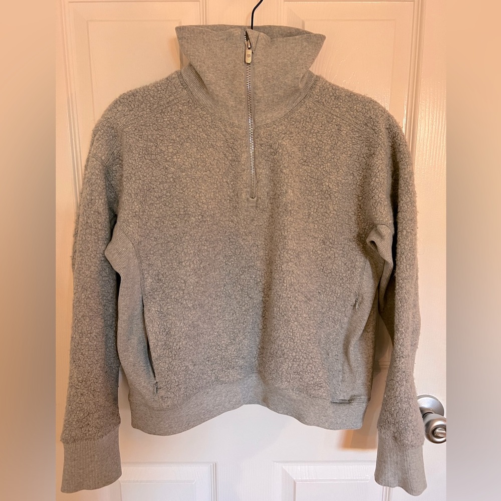 Lululemon Sherpa Half Zip Pullover